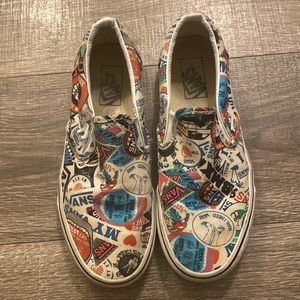 Vans historical logo slip Ons!